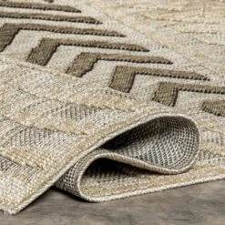 NuLOOM Oliva Modern Diamond Indoor/Outdoor Patio Area Rug -Nuloom GUEST 01347e0a 01a9 47d9 b81f e5f6e45332a7