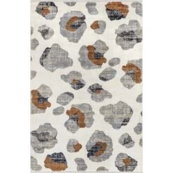 NuLOOM Transitional Leopard Fringe Area Rug -Nuloom GUEST 01790320 1105 411c 87b2 2a7327d058b3