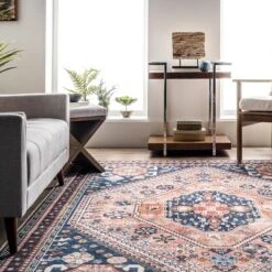 NuLOOM Nevaeh Machine Washable Bohemian Medallion Area Rug -Nuloom GUEST 0222b36d be6a 4b48 978b 4d9cfac9d392
