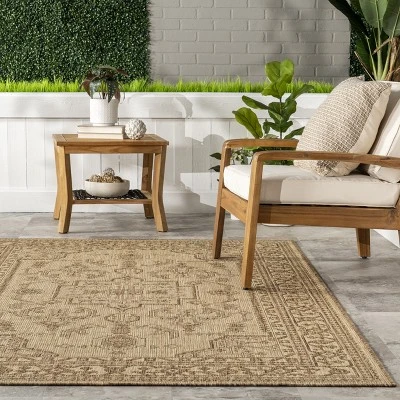 NuLOOM Candace Traditional Vintage Indoor/Outdoor Area Rug 7 NuLOOM Candace Traditional Vintage Indoor/Outdoor Area Rug - Image 7