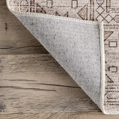 NuLOOM Amie Persian Border Machine Washable Area Rug 6 NuLOOM Amie Persian Border Machine Washable Area Rug - Image 6