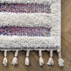 NuLOOM Bristol High-Low Geometric Tassel Area Rug -Nuloom GUEST 045e5dce 2574 4441 863f 7e1bd6c51325