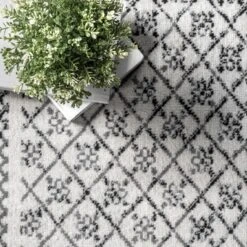 NuLOOM Arabella Contemporary Bordered Area Rug -Nuloom GUEST 04b0205d 6677 4256 80ee ddb6b0e579b7