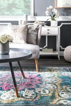 NuLOOM Kiyoko Vintage Floral Area Rug -Nuloom GUEST 0599d9c4 629e 461b a38e 5138e3fb2fe7