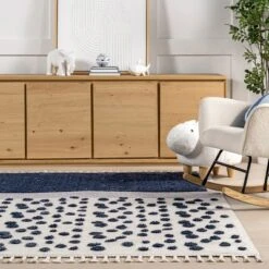 NuLOOM Alena Starry Night High-Low Kids Tasseled Area Rug 15 NuLOOM Alena Starry Night High-Low Kids Tasseled Area Rug -Nuloom GUEST 0604d1e3 efc7 4131 98a8 c14a99091aa6