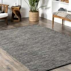 NuLOOM Alessi Solid Farmhouse Cotton Area Rug -Nuloom GUEST 097efa3c 5ab5 4639 b464 46800efb9dc5