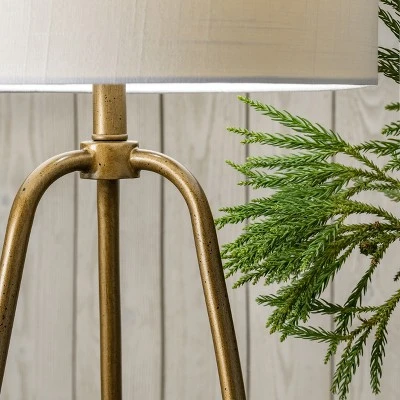 NuLOOM Captiva 26" Metal Table Lamp Lighting - Brass 25.5" H X 14" W X 14" D 3 NuLOOM Captiva 26" Metal Table Lamp Lighting - Brass 25.5" H X 14" W X 14" D - Image 3