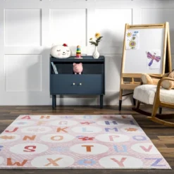 NuLOOM Essi Alphabet Machine Washable Kids Area Rug 15 NuLOOM Essi Alphabet Machine Washable Kids Area Rug -Nuloom GUEST 0af86ef3 cc8a 45ba b254 9e537de49478