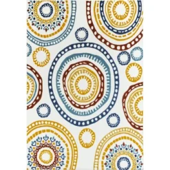 NuLOOM Micki Intricate Circles Indoor/Outdoor Patio Area Rug -Nuloom GUEST 186e7c5f 759a 4da4 b640 9d09337e6af5