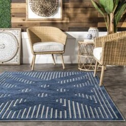 NuLOOM Onita Transitional Striped Indoor/Outdoor Patio Area Rug -Nuloom GUEST 18e7256a 8b1b 4fb2 92ec 7ea29a84e2ee