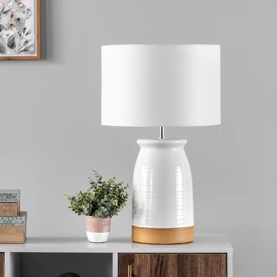 NuLOOM Colmar 25" Ceramic Table Lamp 3 NuLOOM Colmar 25" Ceramic Table Lamp - Image 3