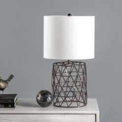 NuLOOM Kinsley 22" Iron Table Lamp -Nuloom GUEST 19d7a214 f2f9 406c 882d 62b8a0c046e5