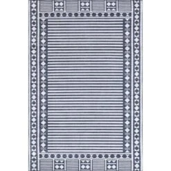 NuLOOM Lacie Multi Striped Machine Washable Indoor/Outdoor Patio Area Rug -Nuloom GUEST 19f0ca7b f66b 495a b4f9 0396ca416722