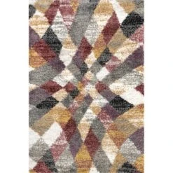 Dabney Abstract Kids Shag Area Rug -Nuloom GUEST 1a151dba 0732 4e8e bd67 45890493ba65