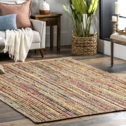 NuLOOM Aleen Bohemian Cotton/Jute Area Rug -Nuloom GUEST 1dc80c09 5a07 4aaa 89e2 7954961f603a