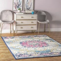 NuLOOM Kiyoko Vintage Floral Area Rug