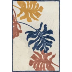 NuLOOM Tova Colorful Floral Indoor/Outdoor Area Rug 17 NuLOOM Tova Colorful Floral Indoor/Outdoor Area Rug -Nuloom GUEST 20821b4e c1ec 4221 99a1 9d2a67abe85c