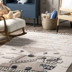 Ailsa Fox Kids Tasseled Area Rug -Nuloom GUEST 26a2f8eb 49b5 4ccd 9269 6003c7d257d4
