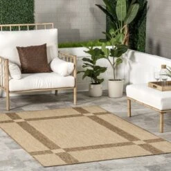 NuLOOM Natasha Casual Stripes Indoor/Outdoor Area Rug
