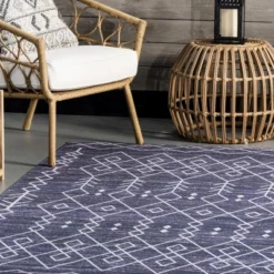 NuLOOM Lanell Bohemian Machine Washable Indoor/Outdoor Patio Area Rug -Nuloom GUEST 29674dbe a474 415b bd32 66a7562f87cd