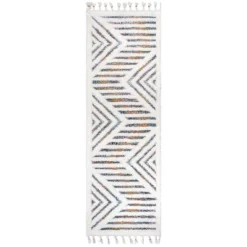 NuLOOM Bristol High-Low Geometric Tassel Area Rug -Nuloom GUEST 2ae5aaf8 95bb 4d8c a787 a152c9b77678