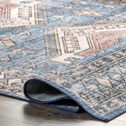 NuLOOM Mae Motif Machine Washable Area Rug -Nuloom GUEST 2b14a3e1 45ea 4fa3 ba6e 700b60257fa2