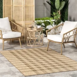 NuLOOM Sandee Casual Plaid Indoor/Outdoor Area Rug