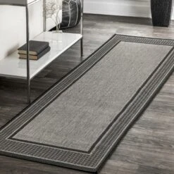 NuLOOM Gris Contemporary Indoor/Outdoor Area Rug