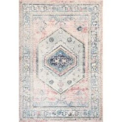 NuLOOM Chase Faded Vintage Medallion Area Rug 19 NuLOOM Chase Faded Vintage Medallion Area Rug -Nuloom GUEST 300f5f1b df9d 4765 abd5 20ca42265fa2