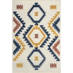 NuLOOM Valen Raised Geometric Indoor/Outdoor Patio Area Rug -Nuloom GUEST 30ad58c8 aed8 43b4 a2e2 4b9b4e637cfc