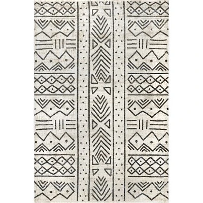 NuLOOM Kendra Bohemian Panel Fringe Area Rug 9 NuLOOM Kendra Bohemian Panel Fringe Area Rug - Image 9