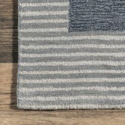 Shelley Abstract Striped Wool Area Rug 13 Shelley Abstract Striped Wool Area Rug -Nuloom GUEST 3120db87 6ae8 4522 8482 1e9c7949cb37