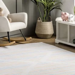 NuLOOM Alise Kids Striped Nursery Or Playroom Area Rug 16 NuLOOM Alise Kids Striped Nursery Or Playroom Area Rug -Nuloom GUEST 31f7a817 0a45 4484 bf30 9c60719a1b7e