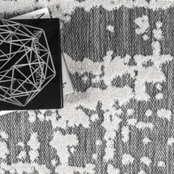 NuLOOM Adley Textured Abstract Indoor/Outdoor Patio Area Rug -Nuloom GUEST 32cb898e daee 40c0 98d0 b61a3164aa6b