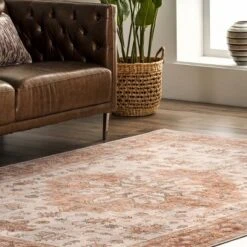 NuLOOM Dawson Machine Washable Distressed Medallion Area Rug -Nuloom GUEST 333660e7 b9e1 4a99 abcc 67a43332a2f6