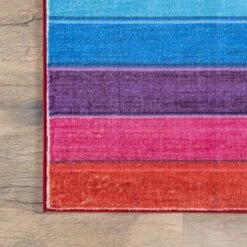 NuLOOM Henriette Rainbow Machine Washable Kids Area Rug 12 NuLOOM Henriette Rainbow Machine Washable Kids Area Rug -Nuloom GUEST 335854fc bc17 4f88 bf75 89f89960b74d