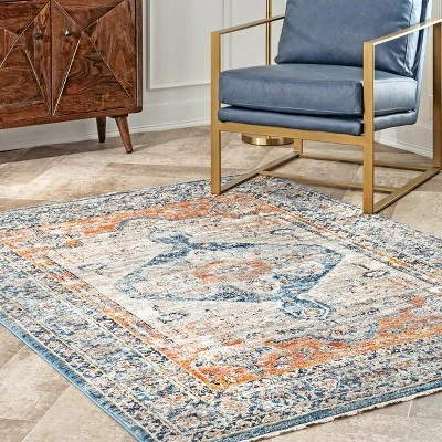 NuLOOM Brynn Petalled Medallion Area Rug 1 NuLOOM Brynn Petalled Medallion Area Rug