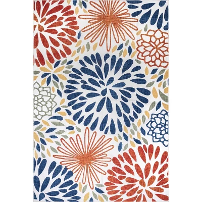 NuLOOM McEwen Bohemian Floral Machine Washable Area Rug 14 NuLOOM McEwen Bohemian Floral Machine Washable Area Rug - Image 14