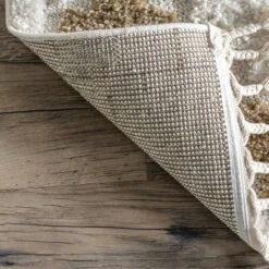 Sage Wavy Stripes Kids Tassel Area Rug -Nuloom GUEST 367512c8 6edf 4d7f 8be1 71ee081b192a