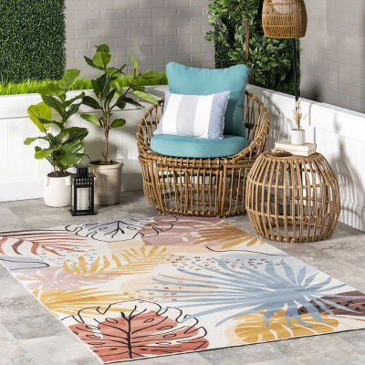 NuLOOM Ally Nautical Machine Washable Indoor/Outdoor Area Rug 1 NuLOOM Ally Nautical Machine Washable Indoor/Outdoor Area Rug