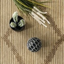 NuLOOM Candice Moroccan Geometric Trellis Indoor And Outdoor Patio Area Rug -Nuloom GUEST 37d0158d b765 46c3 aa3a 0a7571552a57