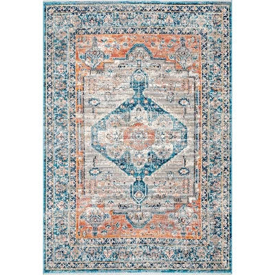 NuLOOM Brynn Petalled Medallion Area Rug 6 NuLOOM Brynn Petalled Medallion Area Rug - Image 6