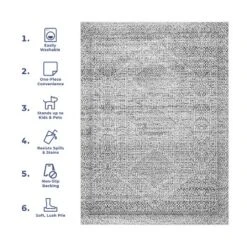 NuLOOM Abstract Machine Washable Area Rug -Nuloom GUEST 38ee5160 3ff3 4b98 aafa 2bf0c679a2a5