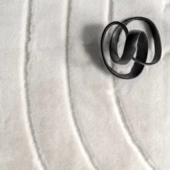 NuLOOM Camari Contemorary Faux Rabbit Machine Washable Area Rug -Nuloom GUEST 3b1288f4 6c39 47b3 8033 4db93e8d7c03