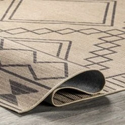 NuLOOM Elin Moroccan Border Easy-Jute Machine Washable Area Rug -Nuloom GUEST 40aa2687 518a 4401 9ebe 896db4cf62c9