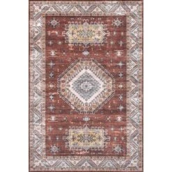 NuLOOM Kera Persian Machine Washable Indoor/Outdoor Patio Area Rug -Nuloom GUEST 4144ce9b 0959 4dd6 bd76 d38e44a6b1bb