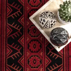 NuLOOM Billie Traditional Paneled Fringe Area Rug -Nuloom GUEST 44b5bb93 17cb 4a58 89e8 855f2f2dc52d