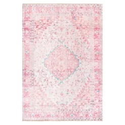 NuLOOM Patsy Vintage Medallion Machine Washable Area Rug -Nuloom GUEST 4532c99c b5cc 4a16 b0d5 1bbfedc4f422