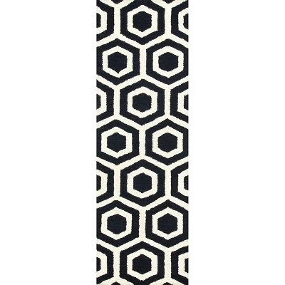 NuLOOM Hand Tufted Honeycomb Mayra Area Rug 6 NuLOOM Hand Tufted Honeycomb Mayra Area Rug - Image 6