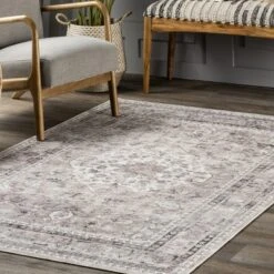 NuLOOM Davi Faded Stain-Resistant Machine Washable Area Rug -Nuloom GUEST 4655be89 2734 4a42 9fc0 f812d1c669b9